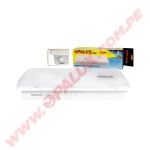 OP-5750L Luz de Emergencia IP65 para Exterior e interior Opalux 50LED 180 min Original Nuevo 100 MTS -Cumple INDECI