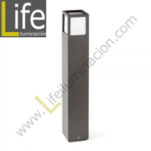 105/1XE27-GREY POSTE DE 65CM 1XE27 IP44 COLOR GRIS 220V-60HZ