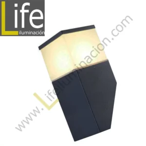 HY0003UP-LED/30K APLIQUE 40 LED 3.2W/3000K ACERO INOX IP44
