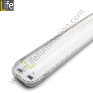 LFH-2X36W LUMINARIA HERMETICA IP65 PARA EXTERIORES/INTERIORES