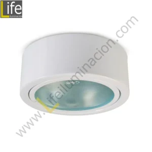 SPOT-16B-1X27 SPOT 16CM PARA ADOSAR BLANCO