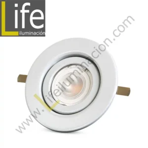 SPOT/LED/4W/WH/30K SPOT LLANO LED CIRCULAR 4W 3000K COLOR BLANCO 220V