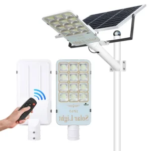 PASTORAL SOLAR 300 W / BATERIA LITIO-FOSFATO / PANELES FOTOVOLTAICOS / IP 66 / 50 000 HRS / 150m2 /CONTROL REMOTO INALAMBRICO / MASCARA DE VIDRIO ENDURECIDO