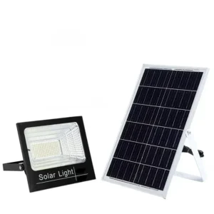 REFLECTOR SOLAR 60W/ BATERIA DE LITIO-FOSFATO / 50 000 HRS/ IP 66 / 50m2 / CONTROL REMOTO INALAMBRICO