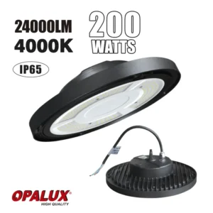 HIGH BAY 200W "OPALUX",4000K, 24000LM,100-240V