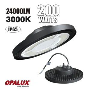 HIGH BAY 200W "OPALUX", 3000K,24000LM,100-240V
