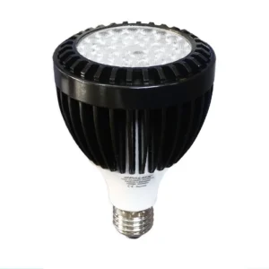 PAR30 NEGRO E27 LUZ BLANCA 45W 220V "OPALUX" 6500K 4500LM ANGULO 30° FACTOR DE POTENCIA 0.9CJX32
