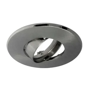 COBERTOR LLANO LIGHT  SATIN ZAMAC D=10.8CM INCL. SOCKET GU10