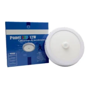 PANEL LED 6W CUB REDONDO 7000K 540LM LUZ BLANCA