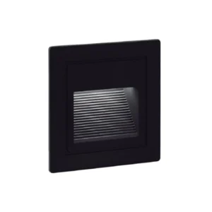 LUZ GUIA LED 3W LIGHT MIRANDA 3000K 200LM 100-240V 50/60HZ NEGRO IP54