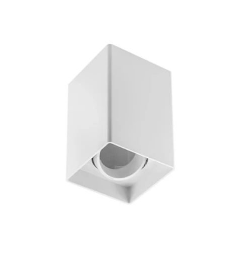SPOT LED LIGHT P/ADOSAR GU10 CUBO 80X80X125MM 100-240V/50-60HZ BLANCO IP20