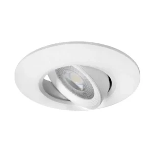 SPOT LED EMPOTRABLE 7W LIGHT 6000K 580LM BLANCO CIRCULAR D:10.5XH:4.