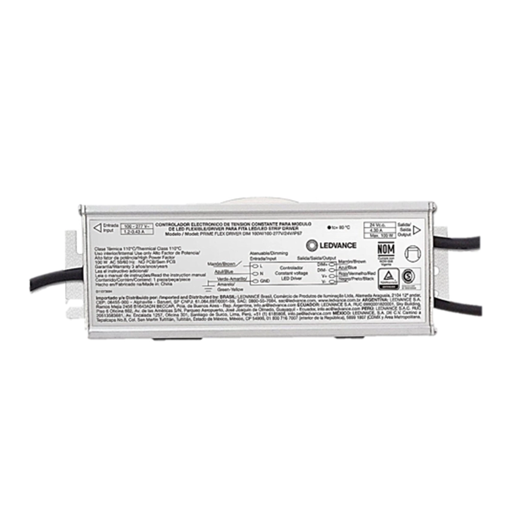 DRIVER LEDVANCE PRIME FLEX P/ TIRA LED IP67 100W 50000Hrs