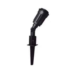 ESTACA 1 CABEZA Y SOQUET E-27 LIGHT (CON 2 CABLES DE 30CM) PARA PAR 30 / PAR 38