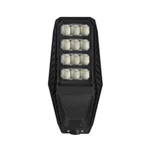 LUMINARIA DE ALUMBRADO PUBLICO 200W SOLAR INTEGRADO 3000 LUMENS CON CONTROL Y SOPORTE SENSOR Y FOTOCELDA