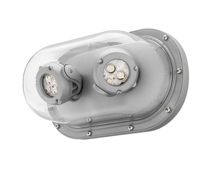 LUZ DE EMERGENCIA LITHONIA 10.6W EXTLRE SP1100L T 5000K 1100 LUMENES 120 - 347VAC CERTIFICACION UL NEMA 4X IP66 & NFPA