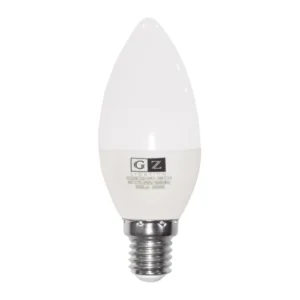 FOCO VELA E14 7W GLIGHT PAVONADO 3000K 595LM