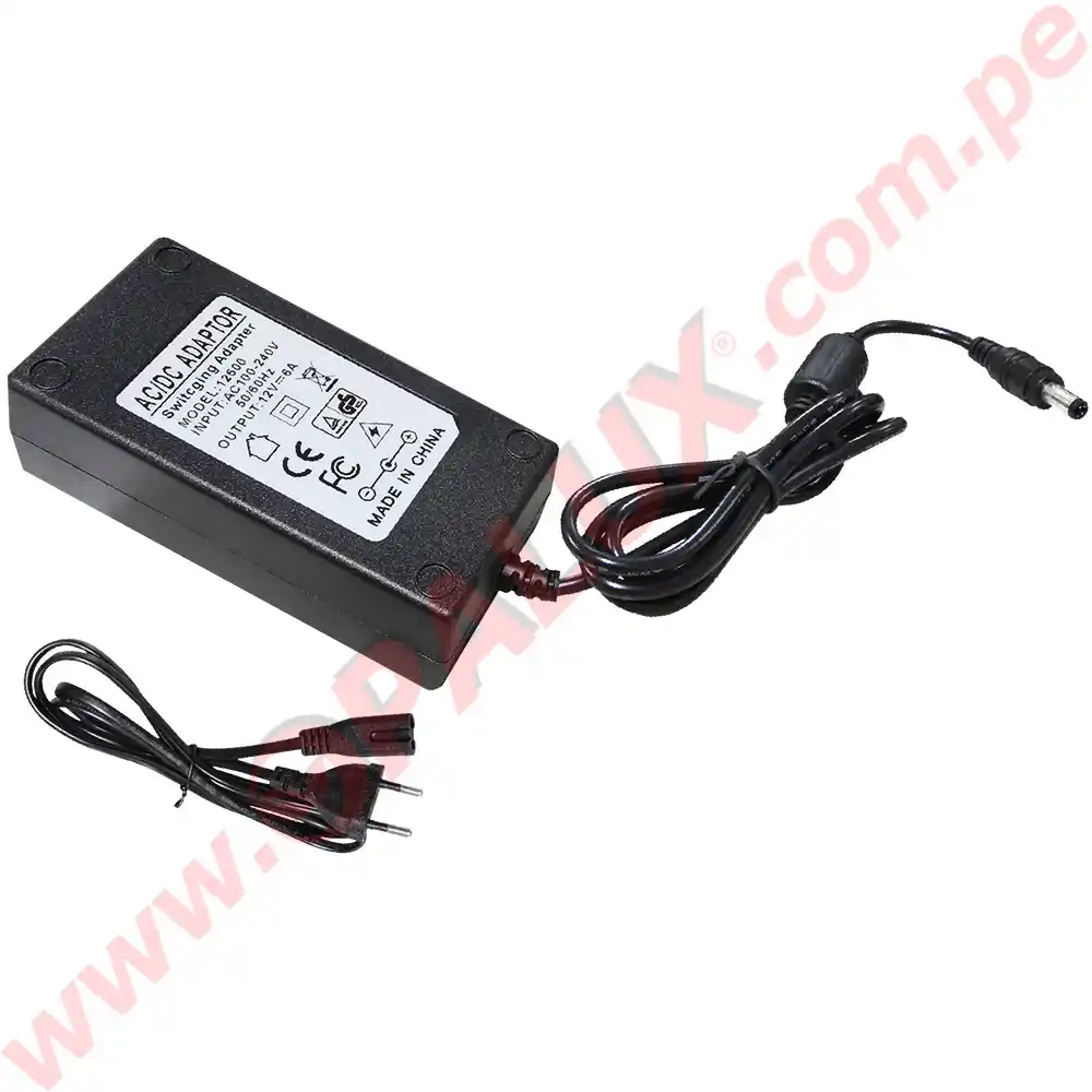 MV-6A Adaptador carcasa de plástico 6AMP