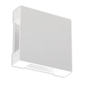 APLIQUE EXTERIOR LED GALY "OPALUX" BLANCO, 4W 400LM 3000K,120-265VAC, IP65