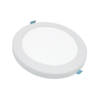 PANEL LED DUAL PARA ADOSAR Y EMPOTRAR 18W "OPALUX" 8000K CON RADAR SENSOR, 1620LM, 120°, DIAMETRO 22CM, ANCHO 1.8 / FP 0.65