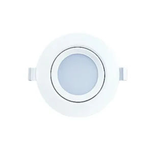 SPOT LED EMPOTRABLE 9W OPALUX 780LM 25000HRS RGB CONTROL WIFI REDONDO COLOR BLANCO PARA EMPOTRAR