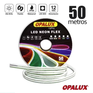 ROLLO LUZ NEON “OPALUX” Rojo