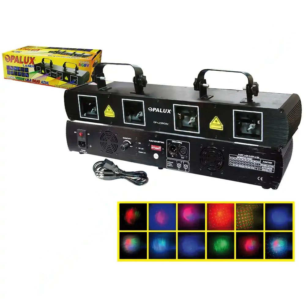 OP-L25RGBV Proyector Láser RGBV